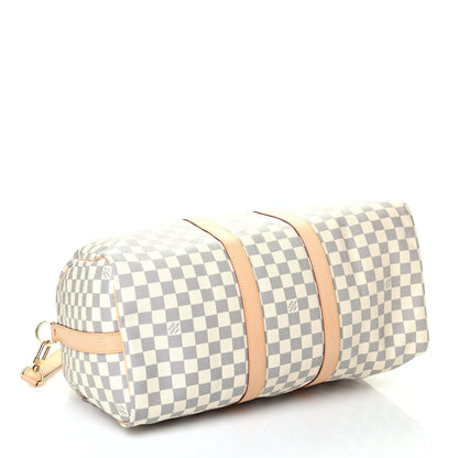 Louis Vuitton Damier Azur Keepall Bandouliere 45 3 of 4