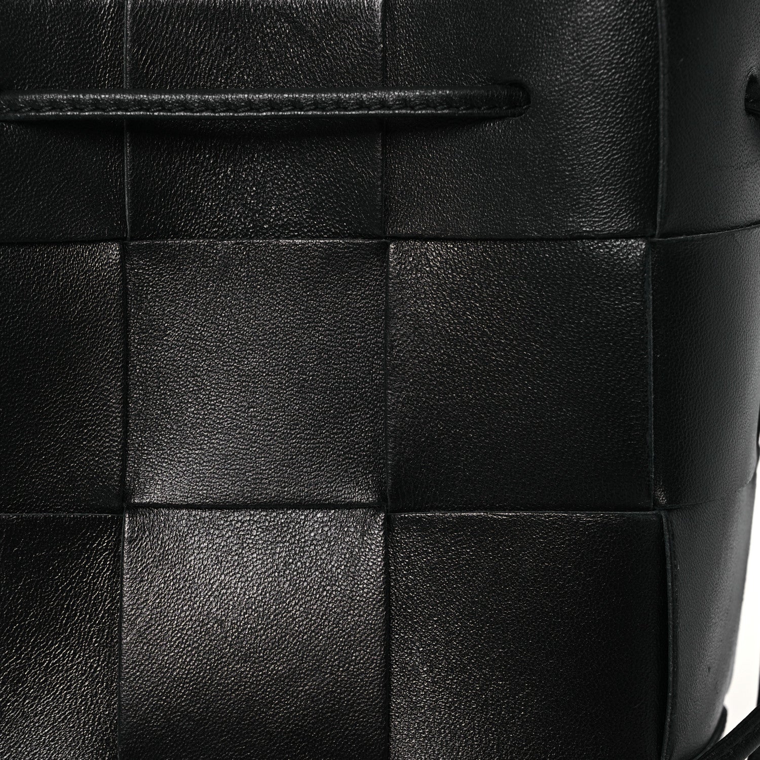 Bottega Veneta Nappa Maxi Intrecciato Small Cassette Bucket Bag Black 6 of 11