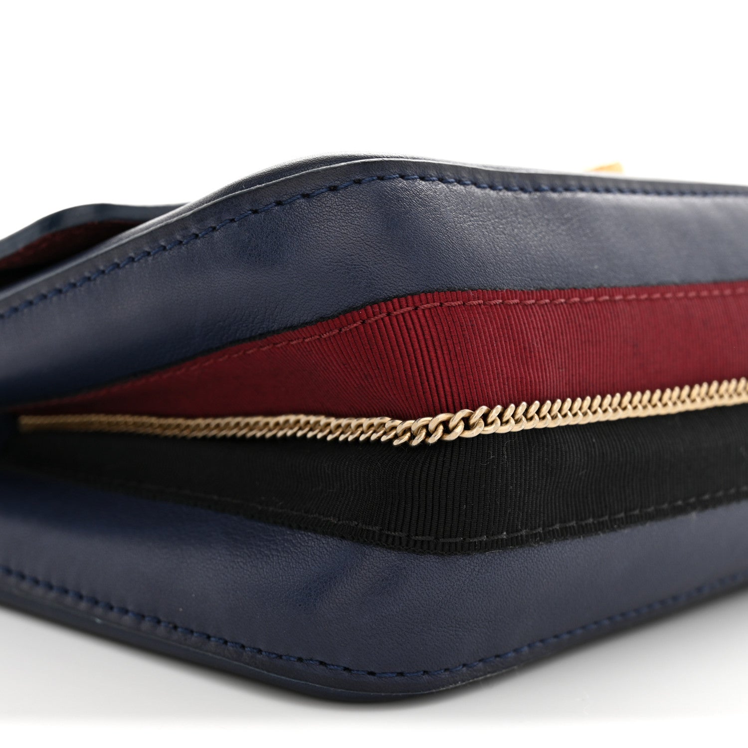 Chanel Calfskin Nude 2.55 Medals Reissue 225 Flap Navy 9 of 12