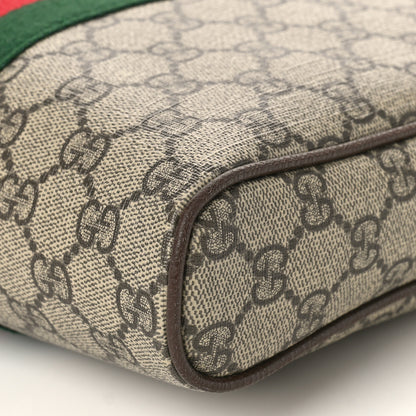 Gucci GG Supreme Monogram Web Small Ophidia Messenger Bag Brown 9 of 9