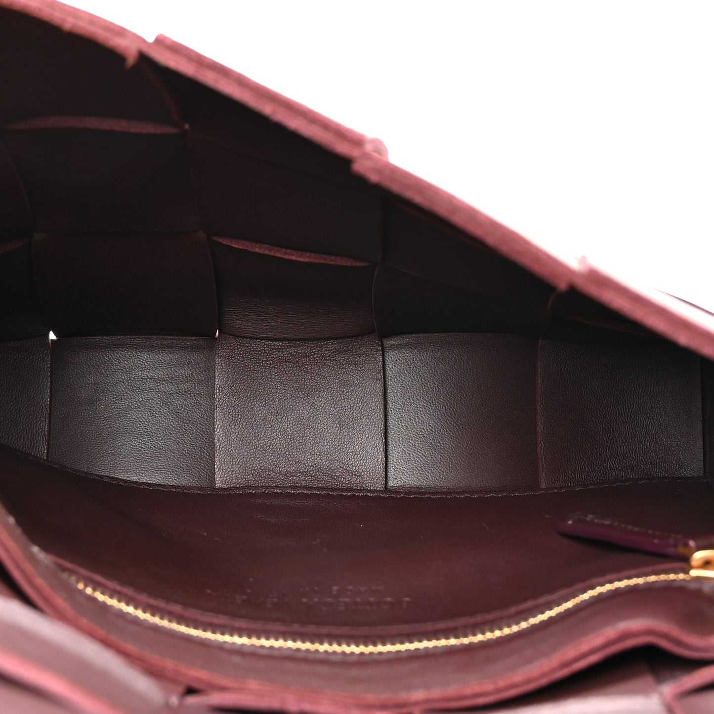 Lambskin Maxi Intrecciato Small Cassette Crossbody Bag Barolo