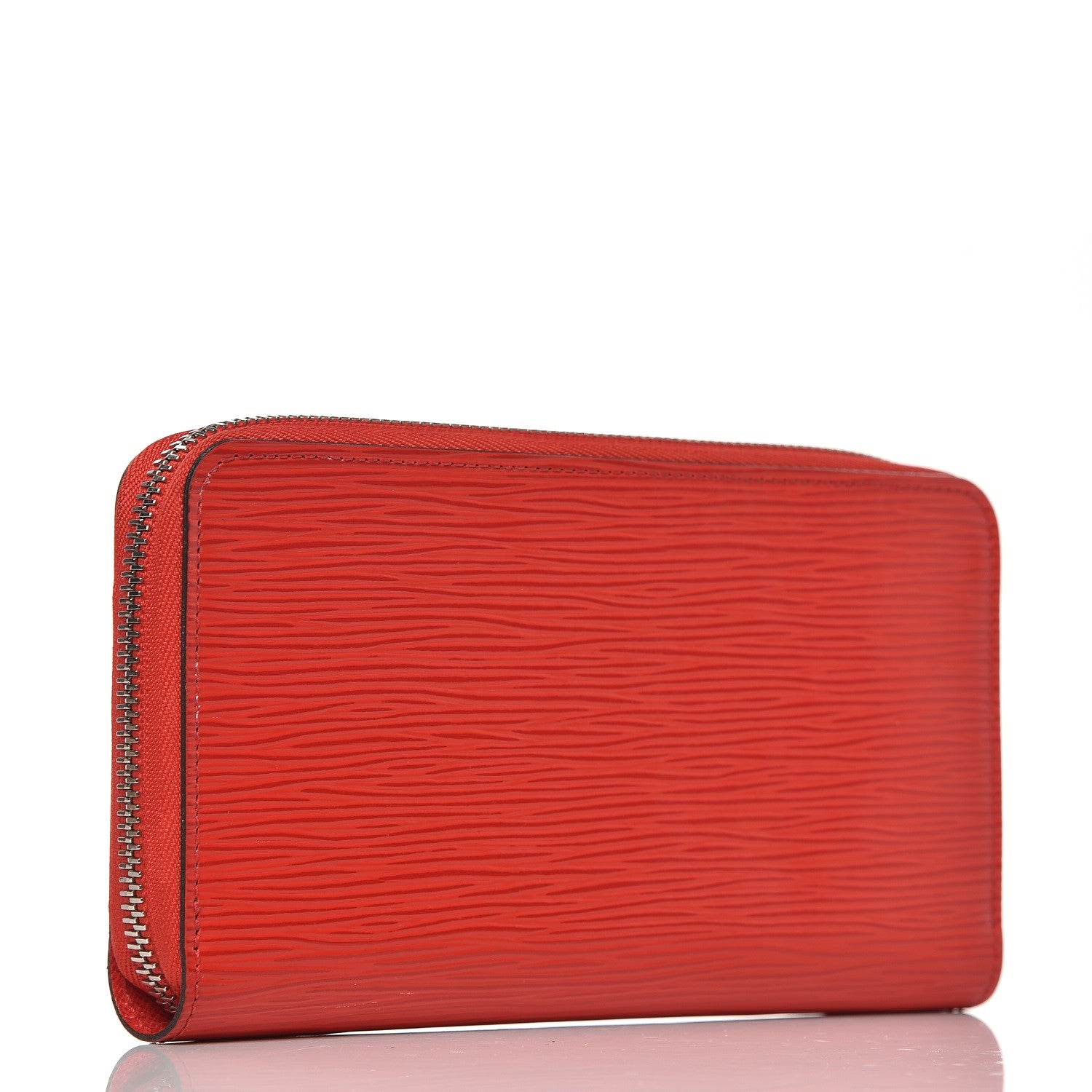 Louis Vuitton Epi Zippy Wallet Coquelicot 3 of 8