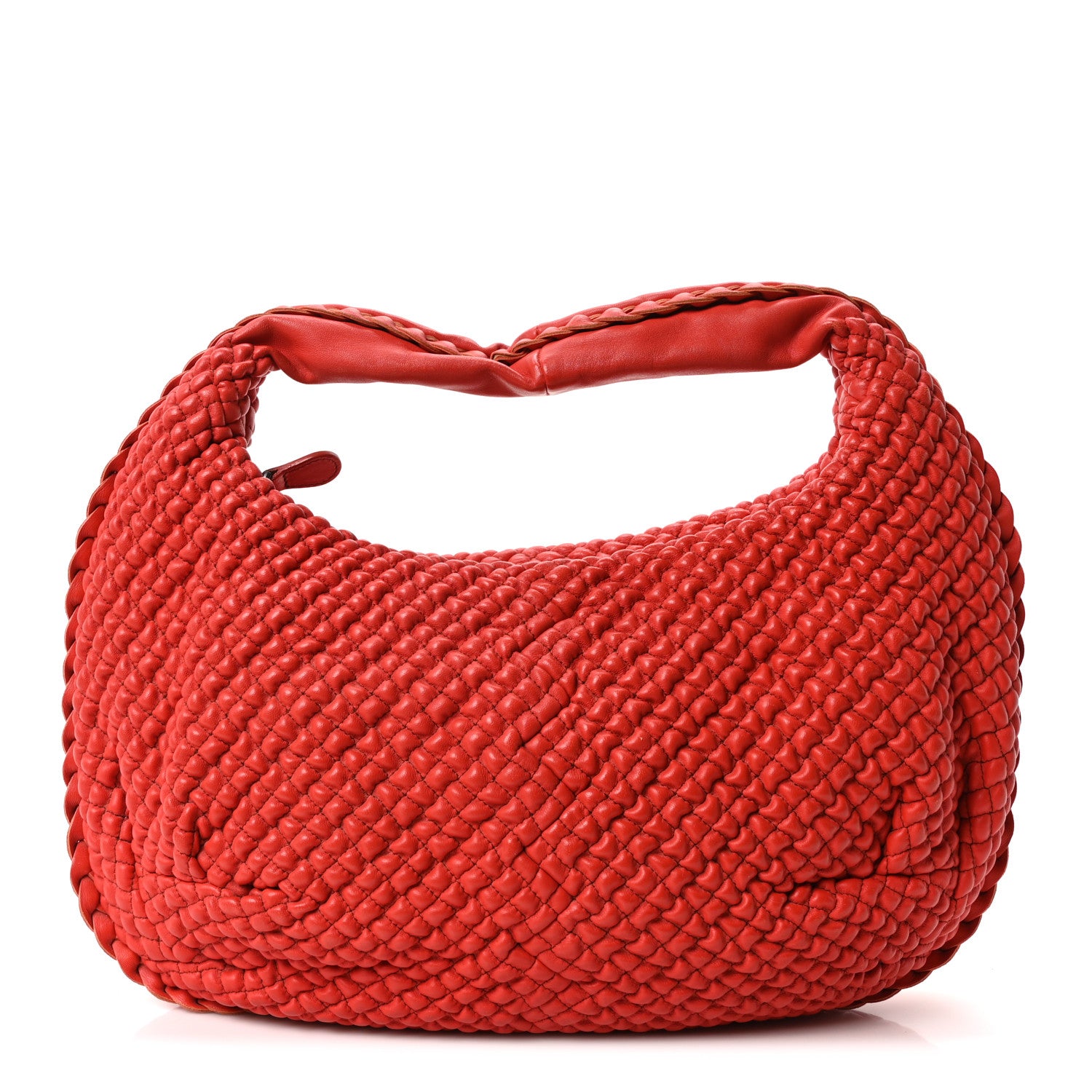 Bottega Veneta Nappa Mini Ponza Medium Veneta Hobo Cardinal 1 of 10