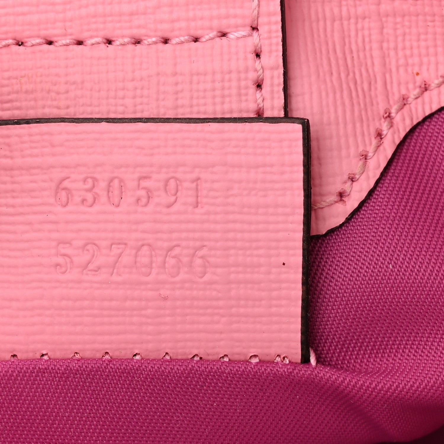 Gucci GG Supreme Monogram 3-D Strawberry Childrens Bucket Tote Beige Ebony Lotus Pink Fuxia Emerald 7 of 12