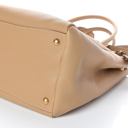 Prada Vitello Phenix Shopping Bag Sabbia 9 of 9