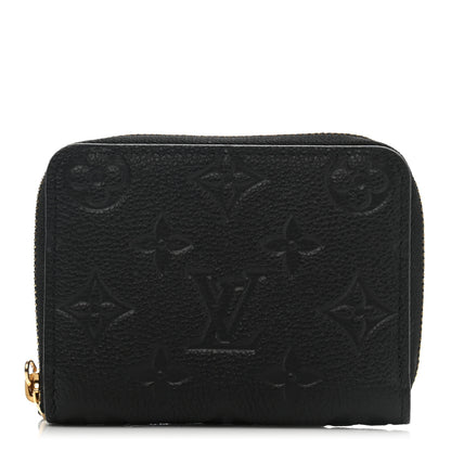 Louis Vuitton Empreinte Zippy Coin Purse Black 1 of 5