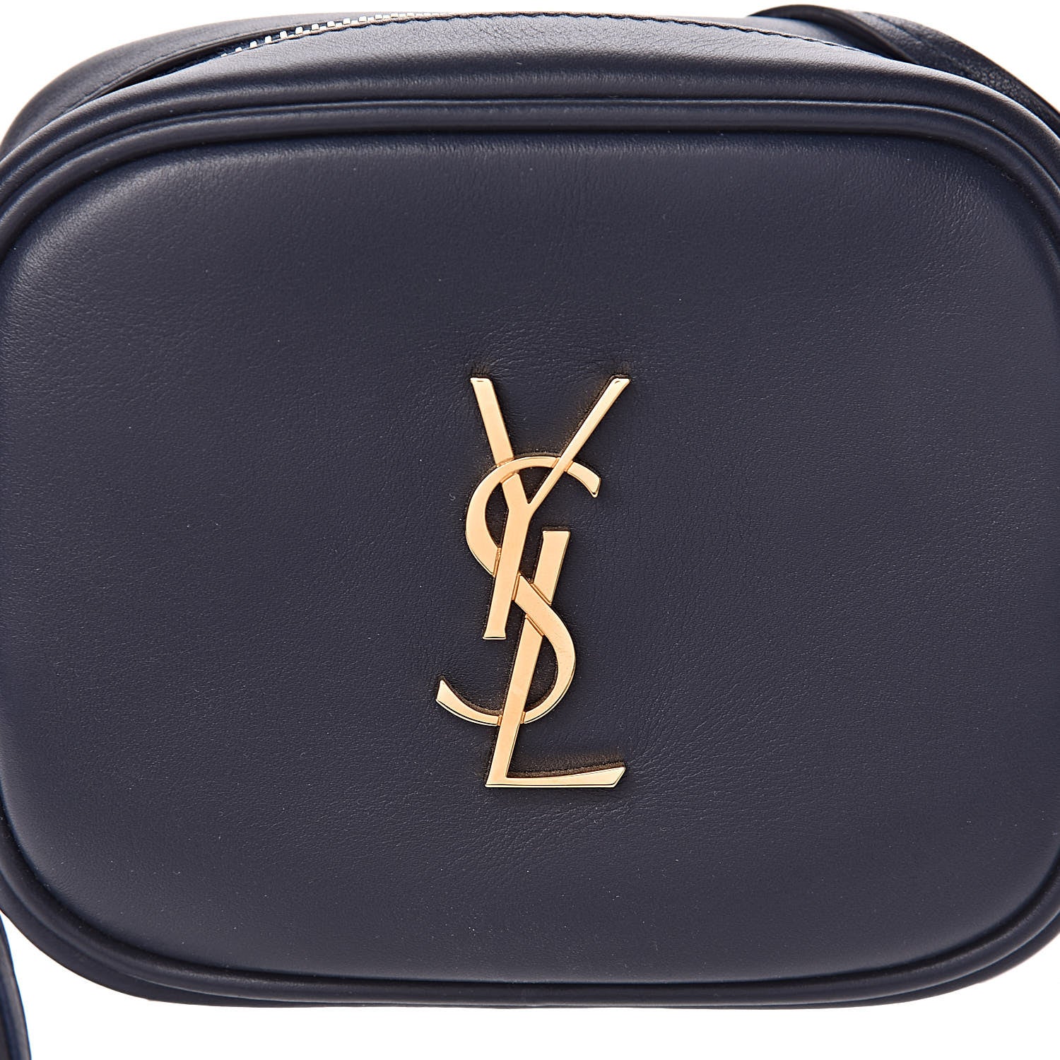 Saint Laurent Nappa Monogram Blogger Bag Medium Blue 10 of 10