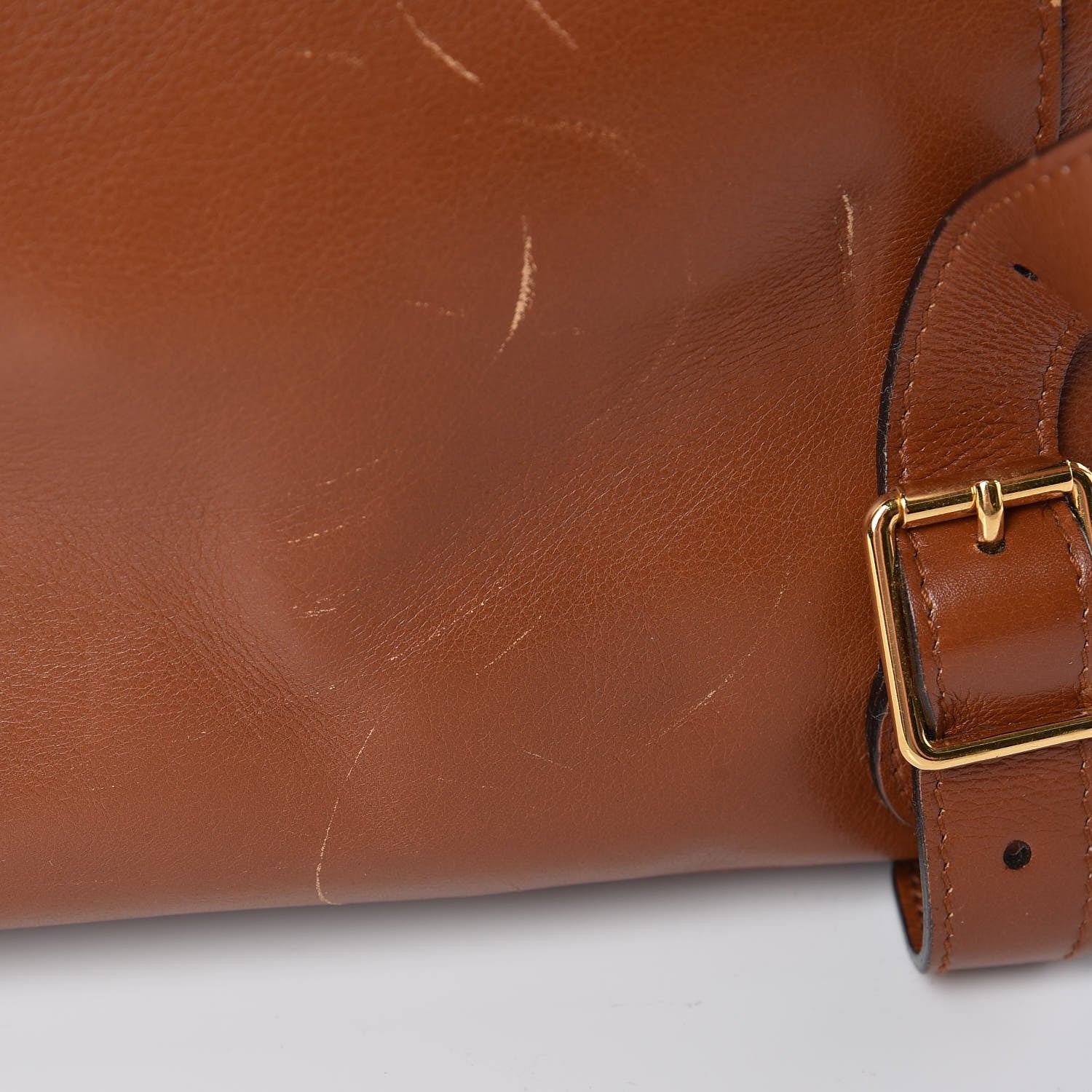 Gucci Calfskin Bamboo Backpack Brown 17 of 27