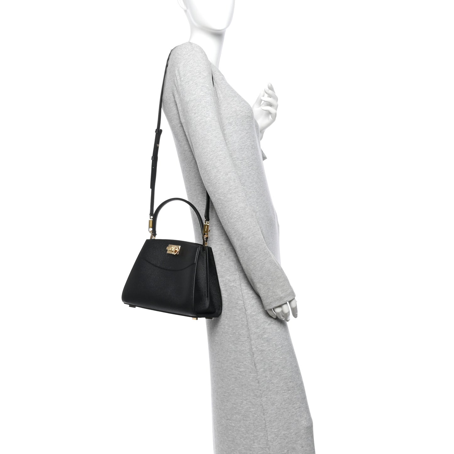 Hammered Calfskin XS New Studio Box Bag Black