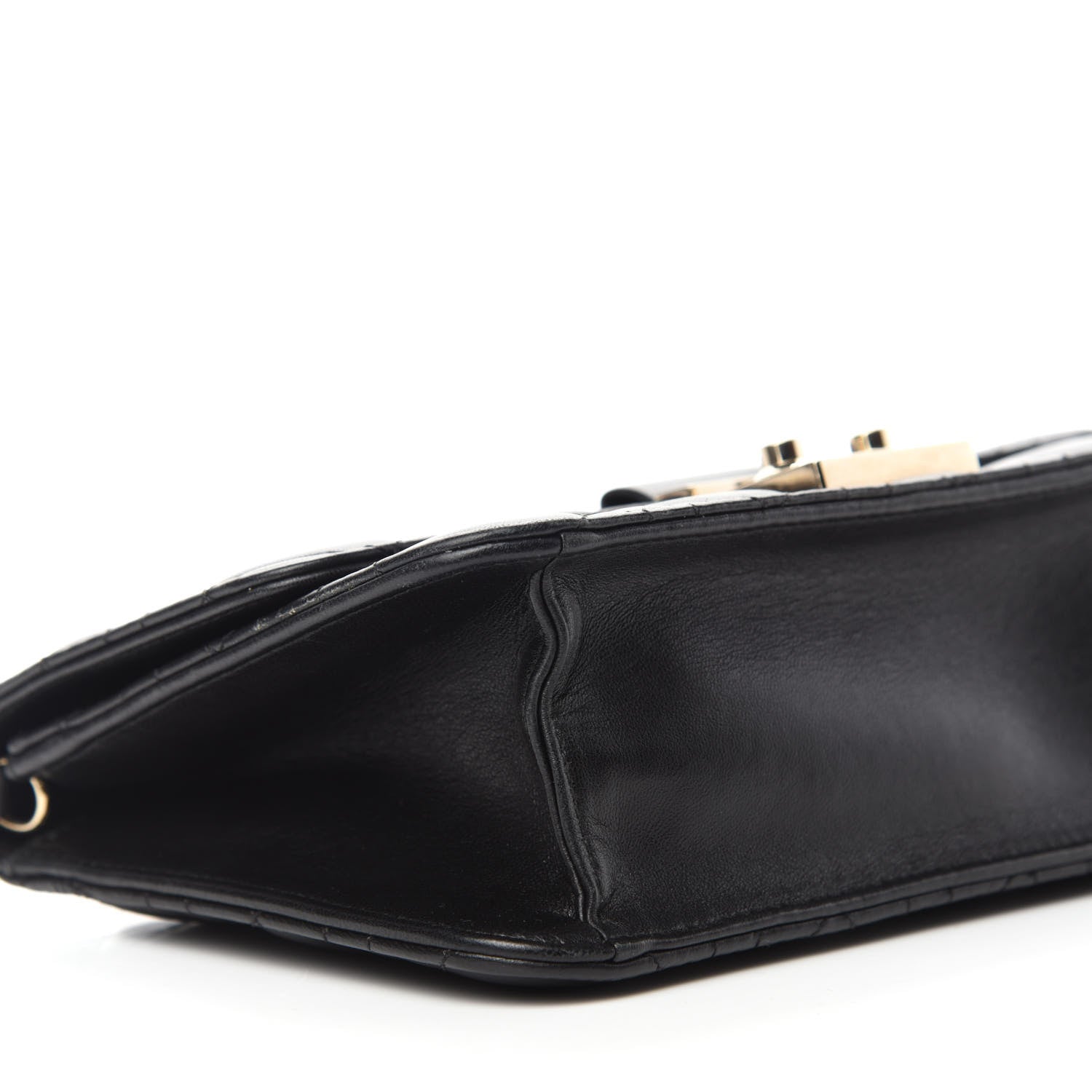 Christian Dior Lambskin Cannage Miss Dior Promenade Pouch Black 9 of 12