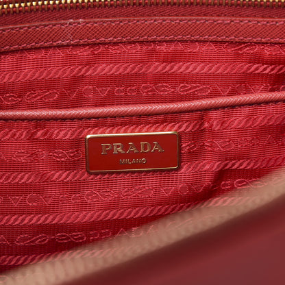 Prada Saffiano Medium Galleria Double Zip Tote Fuoco 5 of 18
