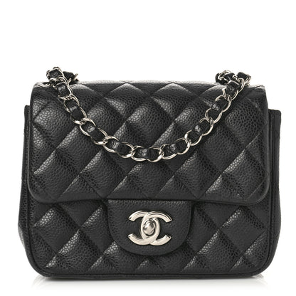 Chanel Caviar Quilted Mini Square Flap Black 1 of 9