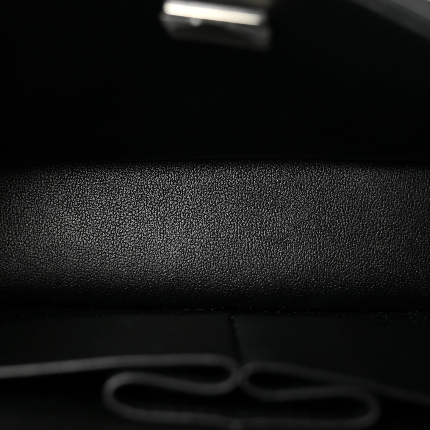 Lambskin Quilted Small Double Flap So Black
