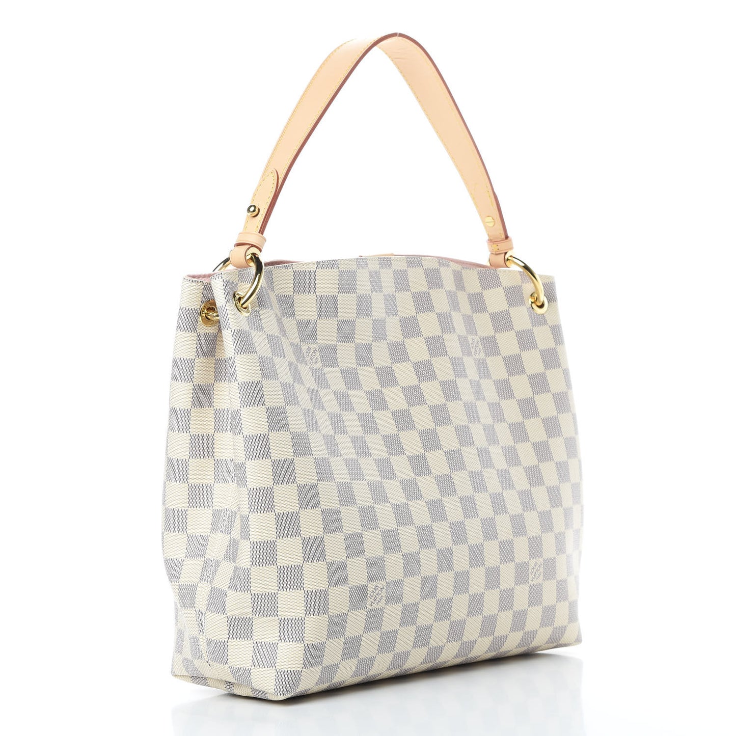 Damier Azur Graceful PM Rose Ballerine