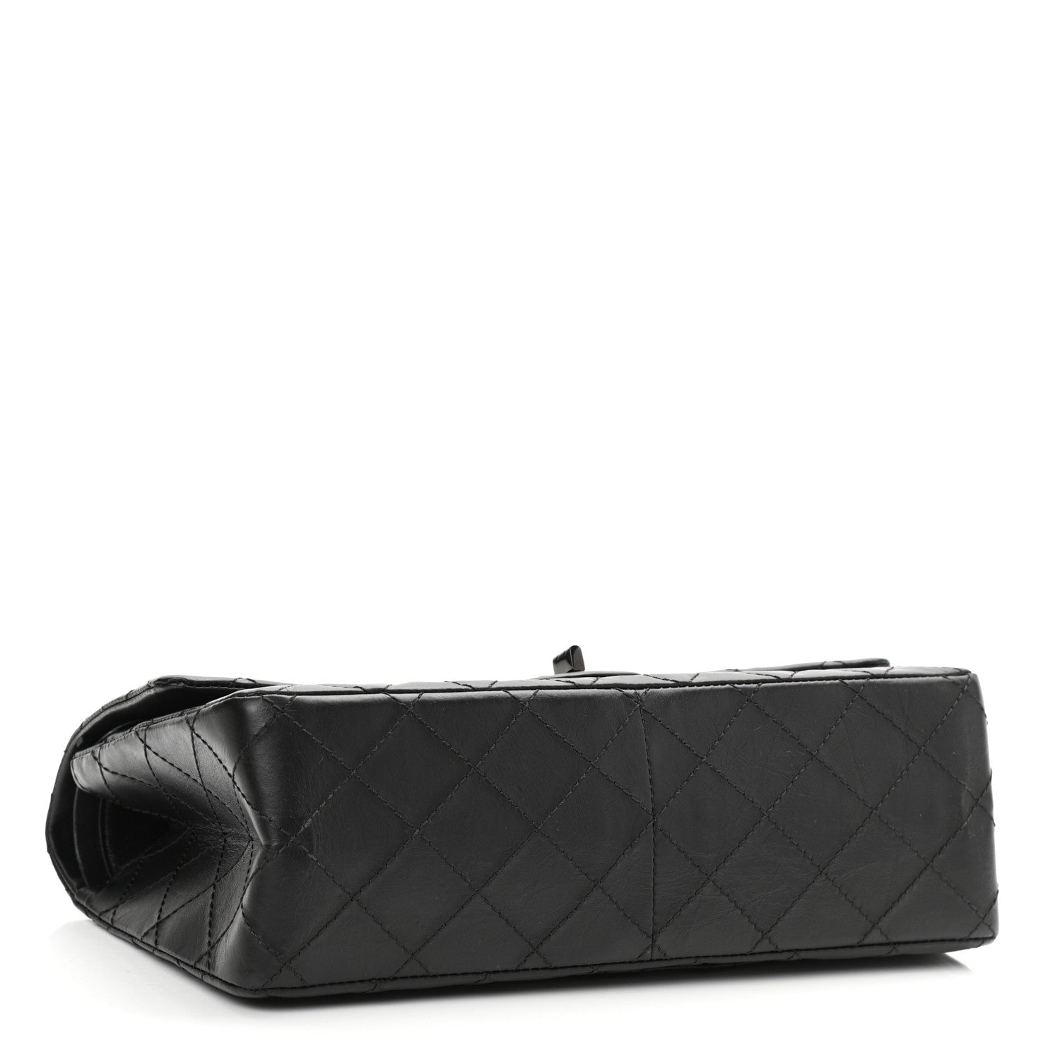 Chanel Aged Calfskin Quilted 2.55 Reissue 226 Flap So Black 4 of 11
