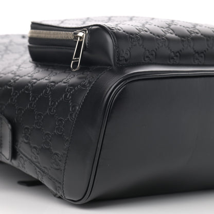 Gucci Guccissima Signature Day Backpack Black 9 of 10