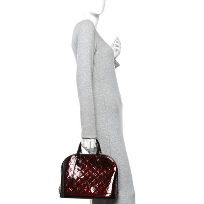 Louis Vuitton Vernis Alma PM Amarante 2 of 10