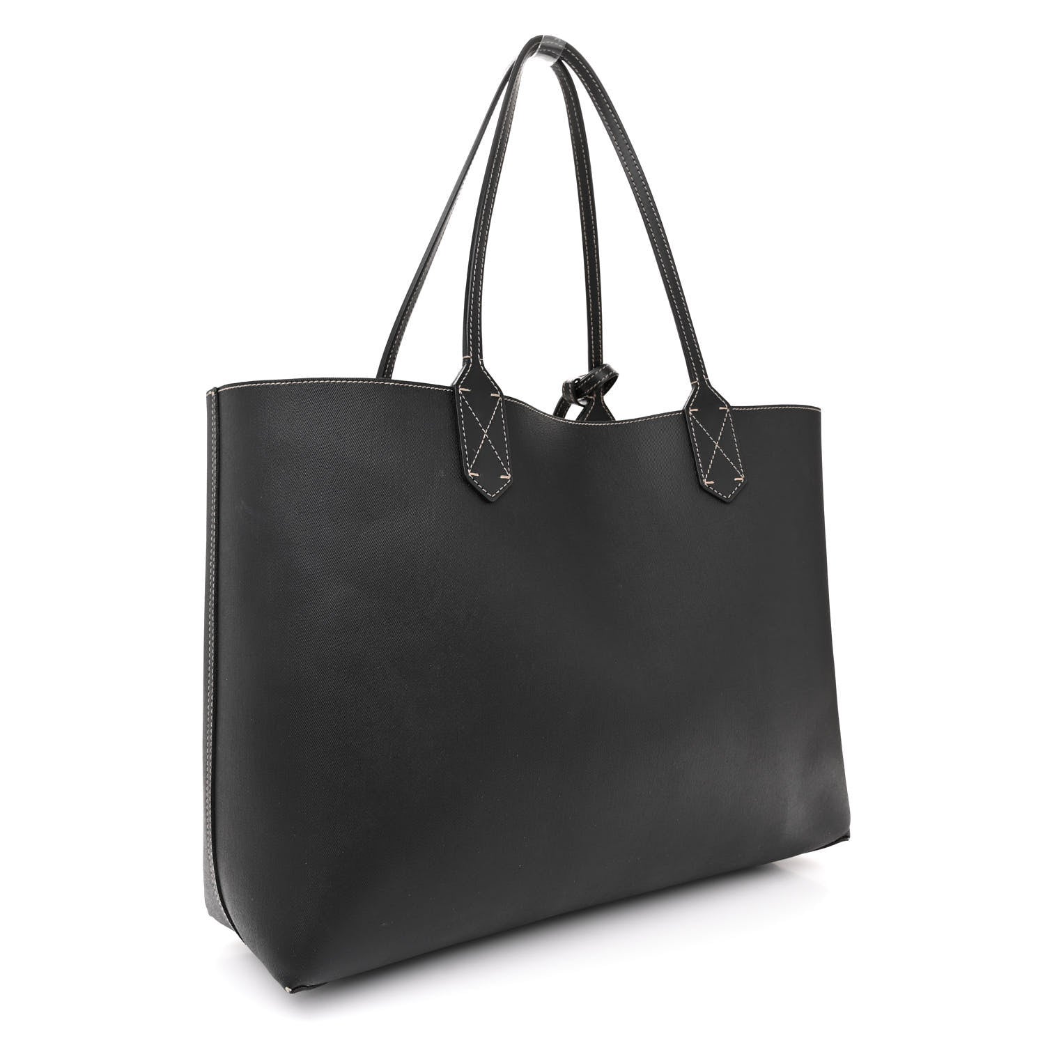 Gucci Calfskin GG Supreme Monogram Medium Reversible Tote Black 5 of 18