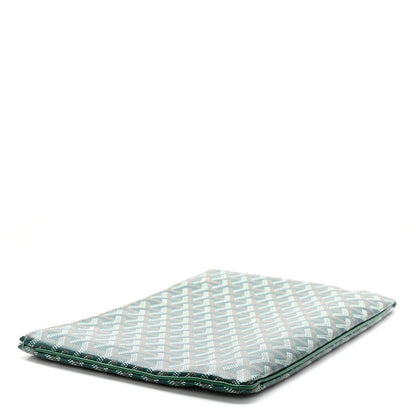 Goyard Goyardine Senat Pochette MM Green 4 of 8