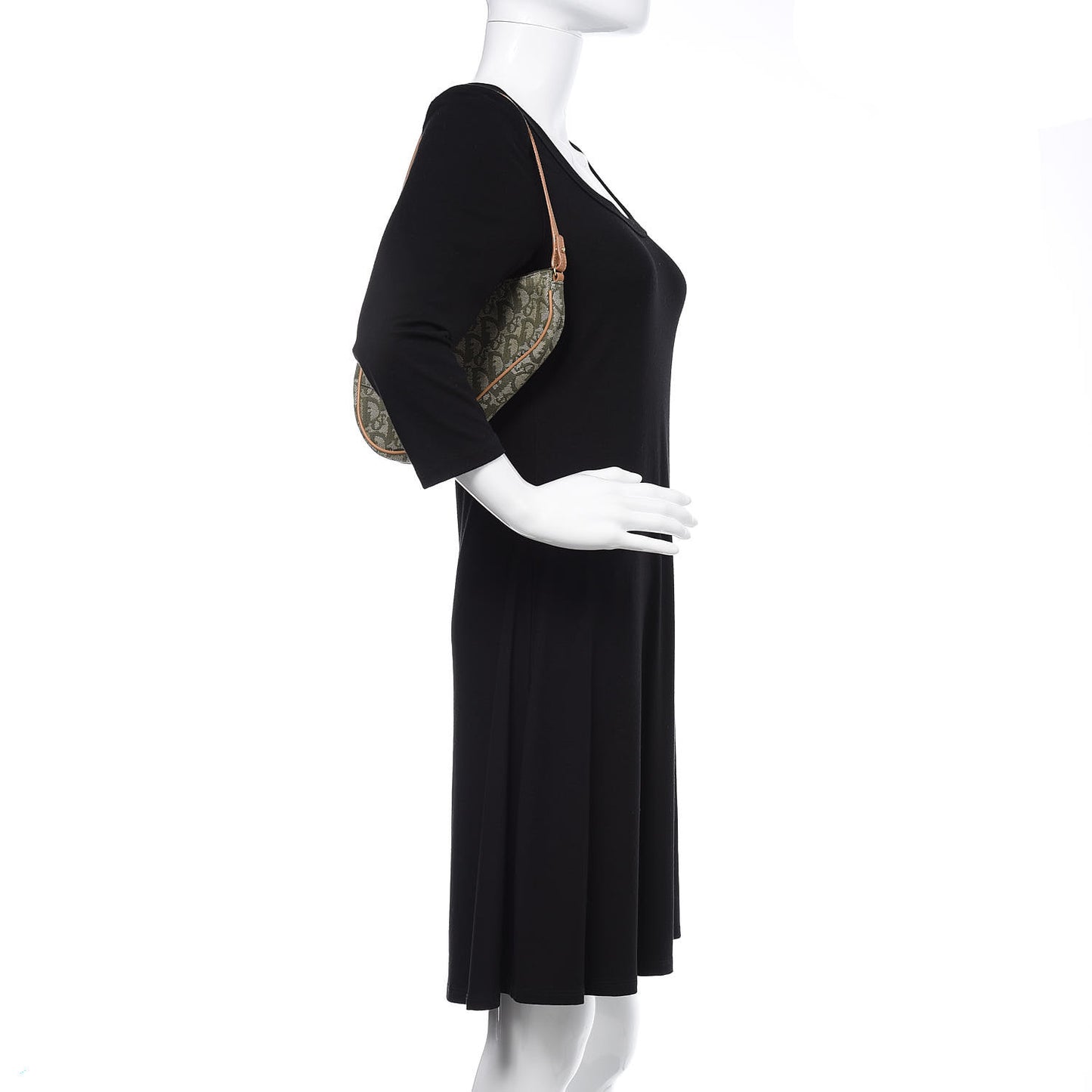 Monogram Mini Saddle Pochette Green