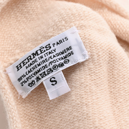Hermes Cashmere Medor Studded Darling Beret S White 8 of 10
