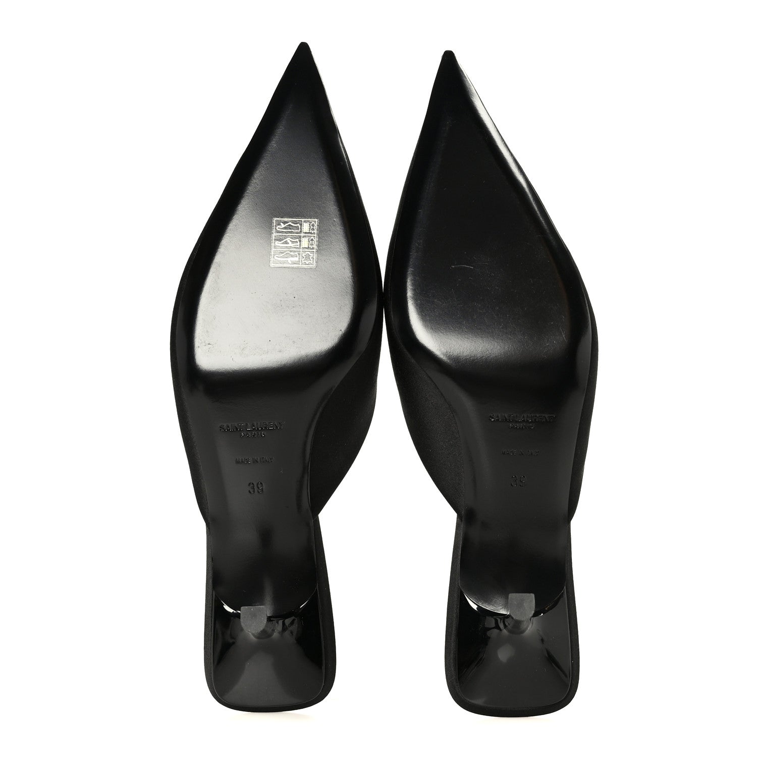 Saint Laurent Raso Regale Barbara 55 Pumps 39 Black 6 of 10