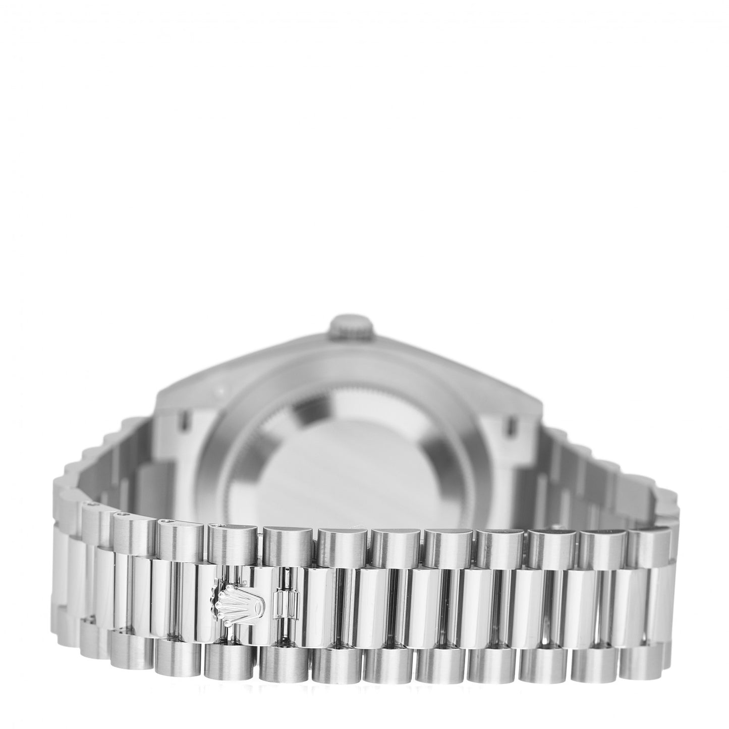 Platinum Diamond 40mm Oyster Perpetual Day-Date Watch Ice-Blue 228206
