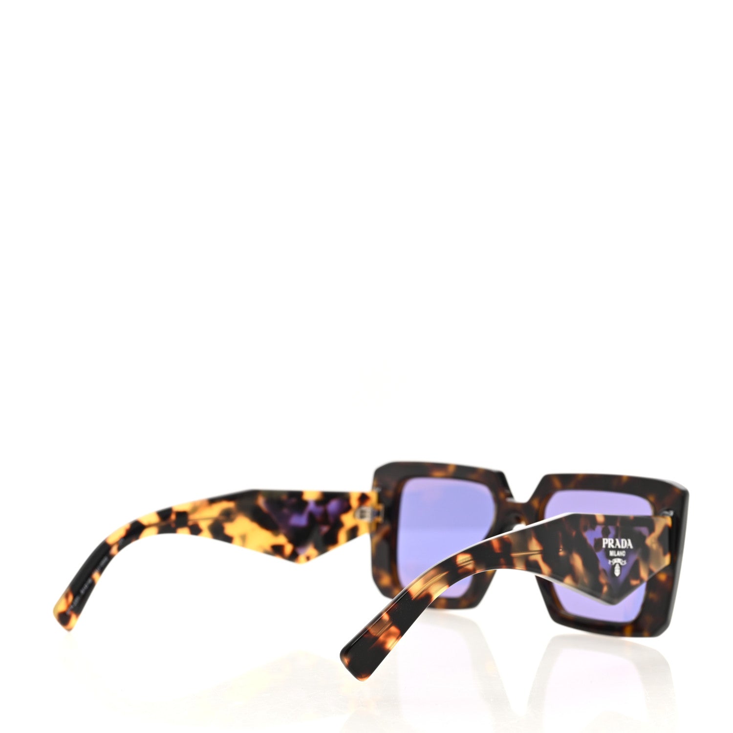 Prada Acetate Symbole Sunglasses SPR 23Y Tortoise 3 of 7