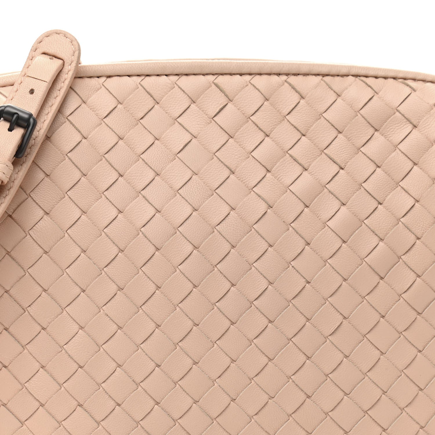 Bottega Veneta Nappa Intrecciato Nodini Crossbody Messenger Nude 9 of 11