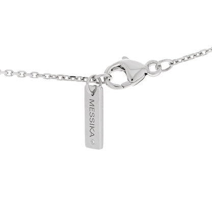 Messika 18K White Gold Diamond Baby Move Pave Necklace 4 of 6