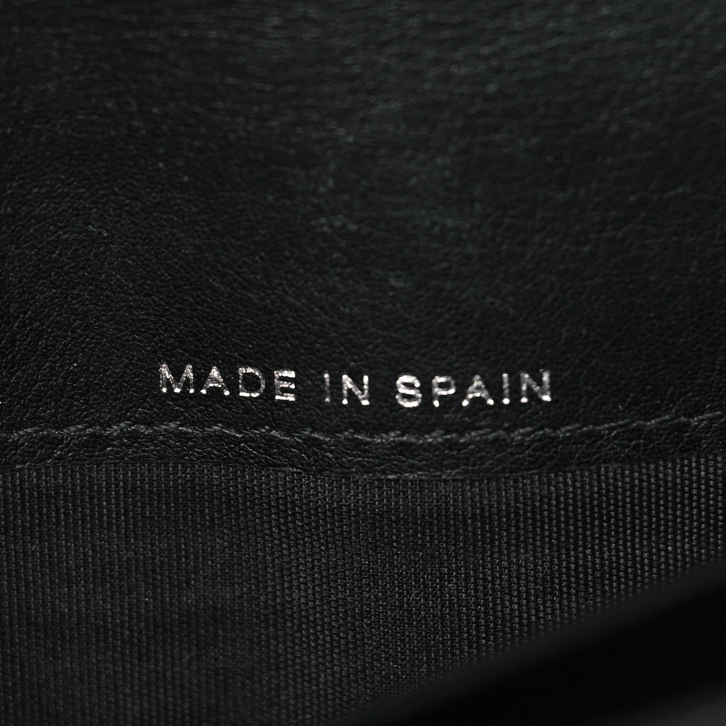 Patent Quilted Brilliant Yen Wallet Black