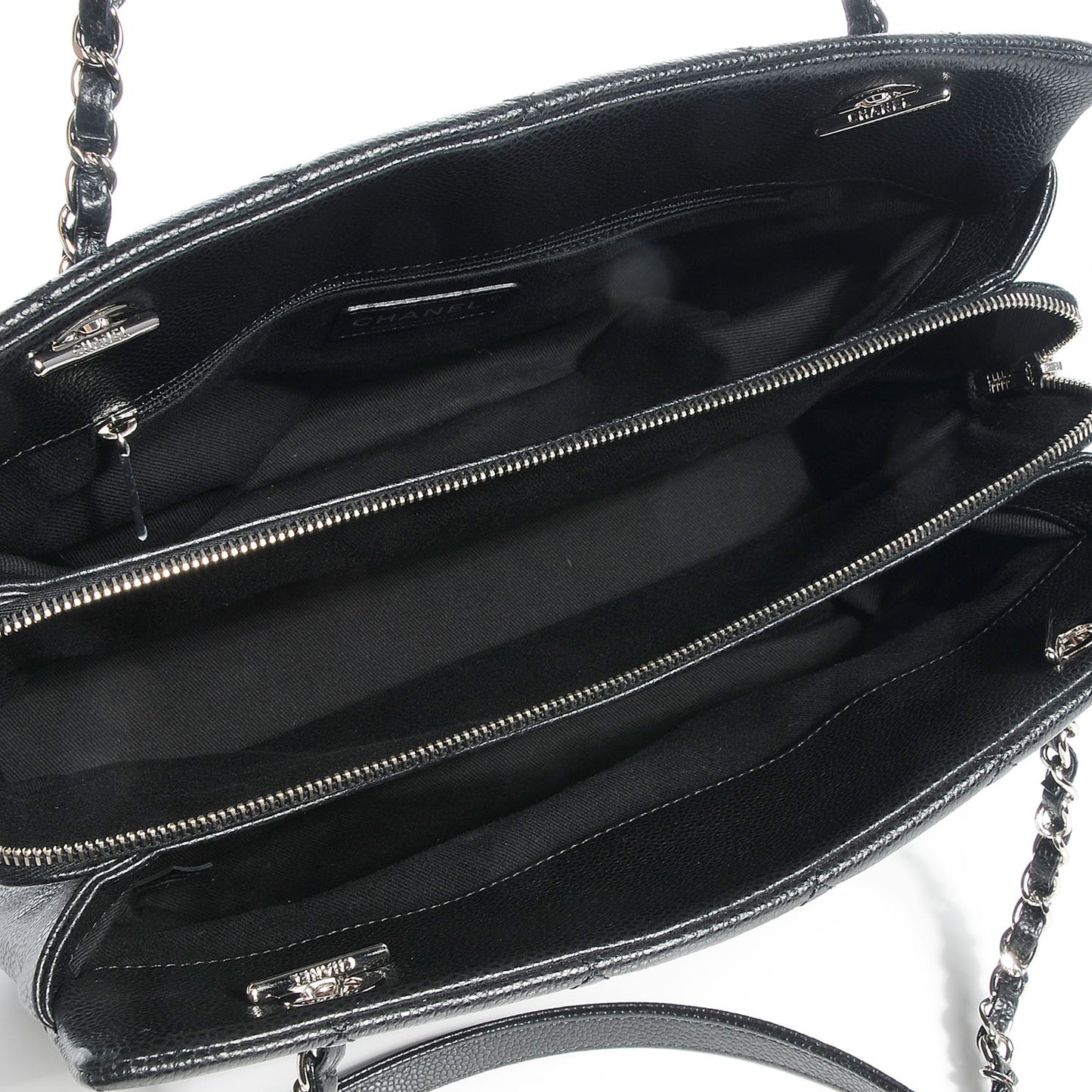 Caviar CC Timeless Tote Black