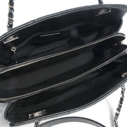 Chanel Caviar CC Timeless Tote Black 5 of 7