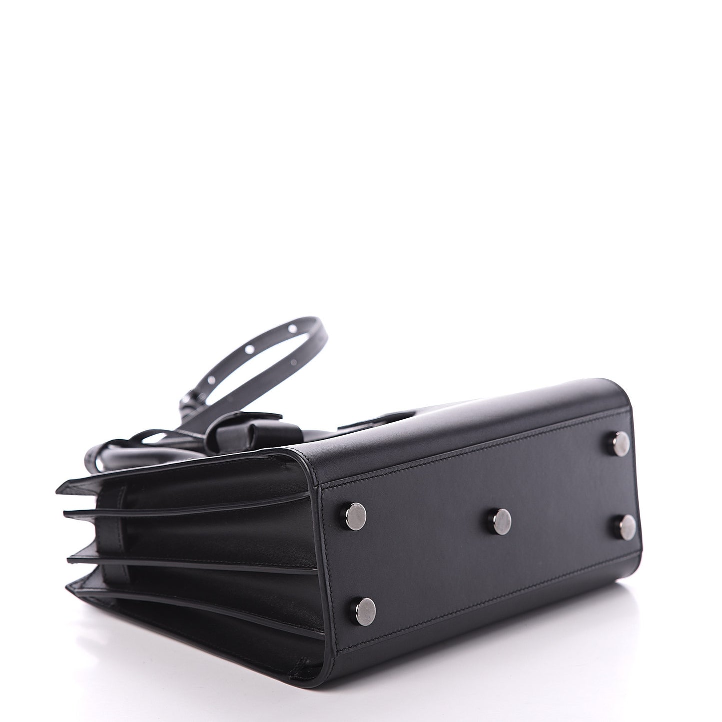 Calfskin Nano Sac De Jour Black