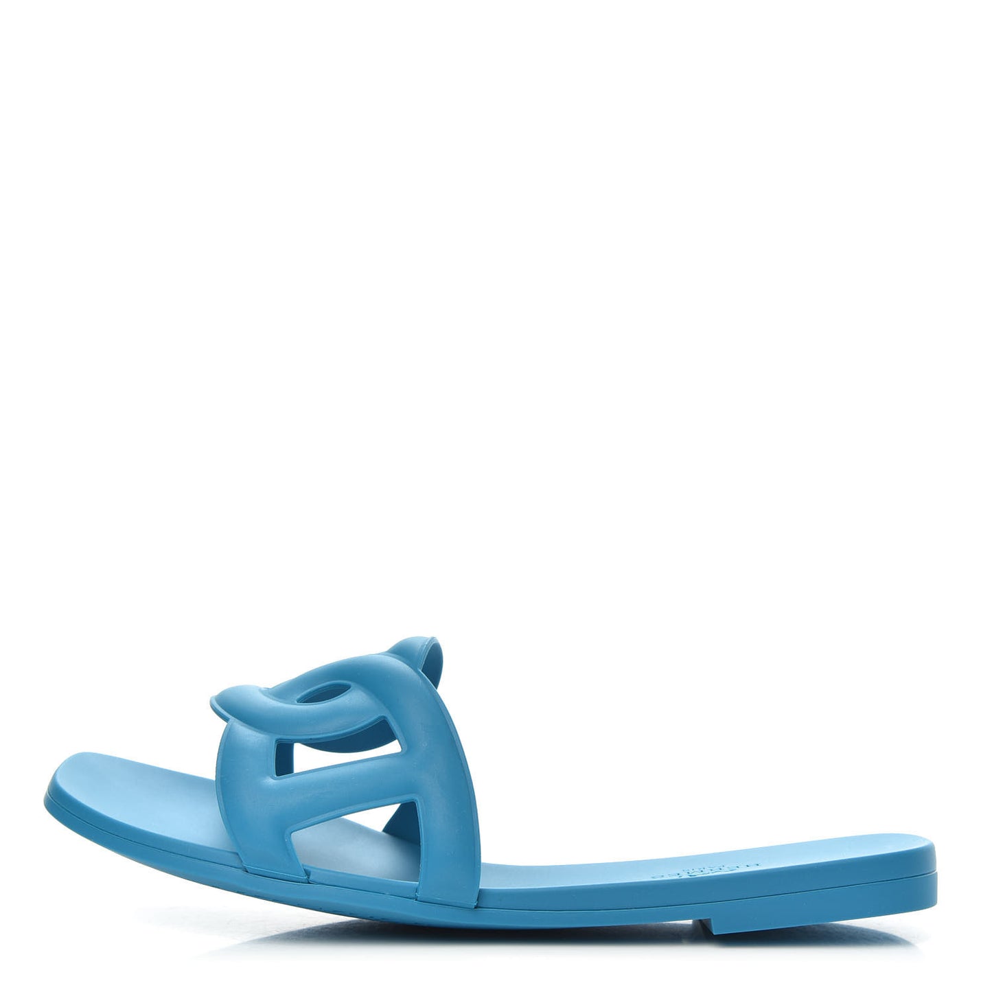 Rubber Aloha Sandals 38 Bleu Vif