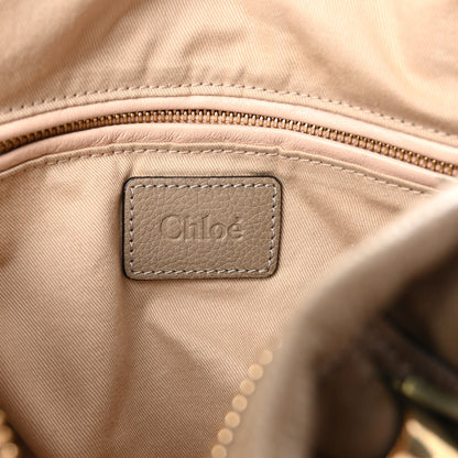 Chloe Calfskin Medium Paraty Barbour Khaki 6 of 14