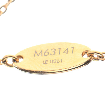 Louis Vuitton Nanogram Name Tag Necklace Gold 7 of 7