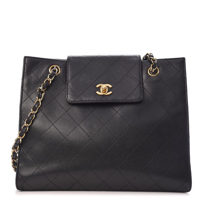 Chanel Caviar Stitched Shopper Tote Black 1 of 30