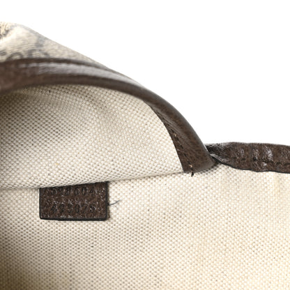 Gucci GG Supreme Monogram Web Medium Neo Vintage Flap Messenger Bag Beige New Acero 7 of 13