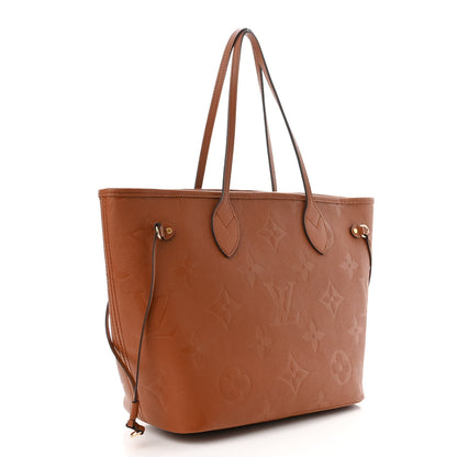 Louis Vuitton Empreinte Monogram Giant Neverfull MM Cognac 4 of 10