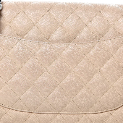 Chanel Caviar Quilted Jumbo Double Flap Beige Clair 20 of 20