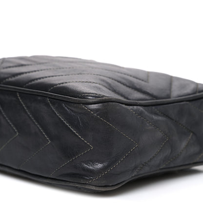 Chanel Lambskin Quilted CC Tassel Camera Case Black 10 of 10
