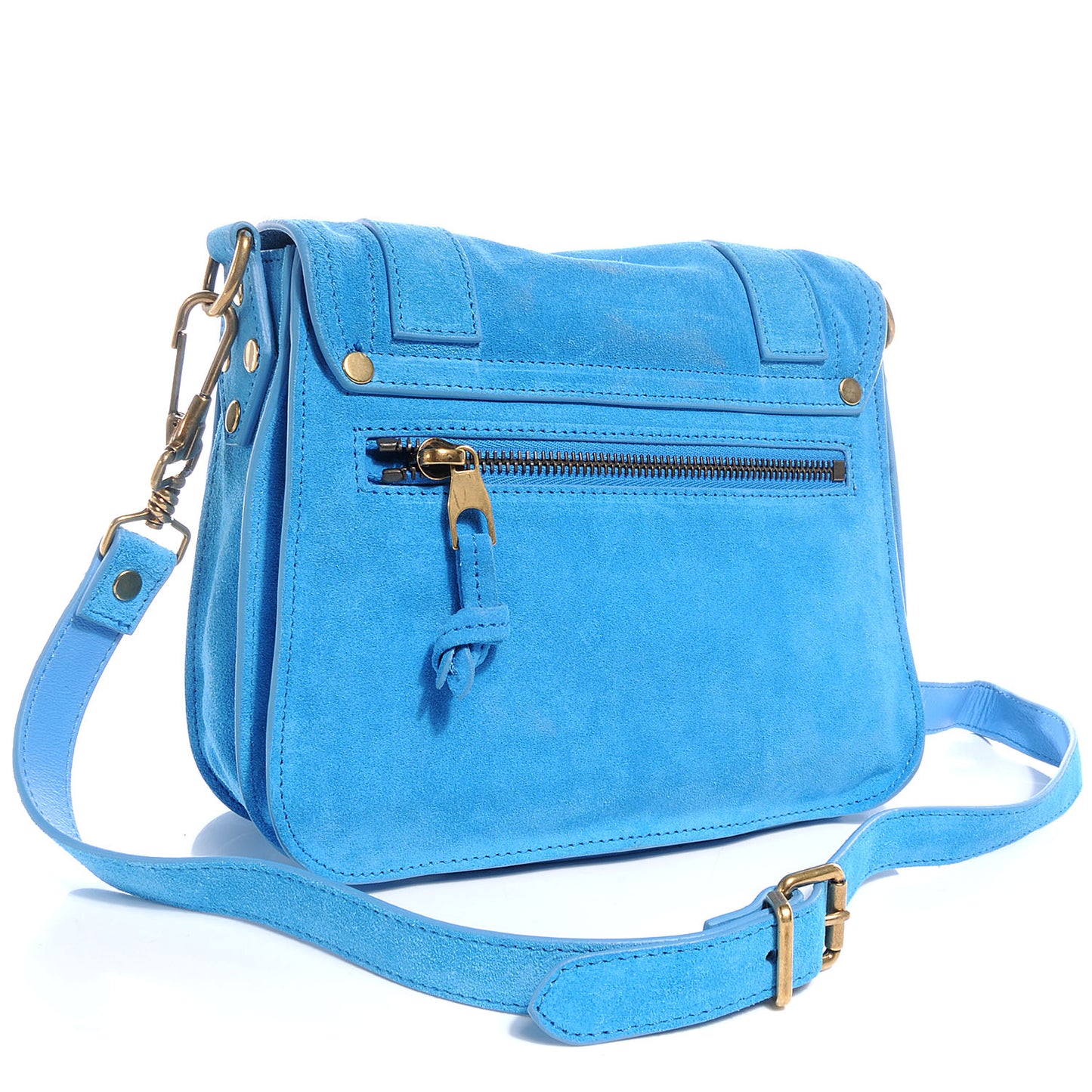 Suede PS1 Mini Pouch Messenger Bag Rip Tide