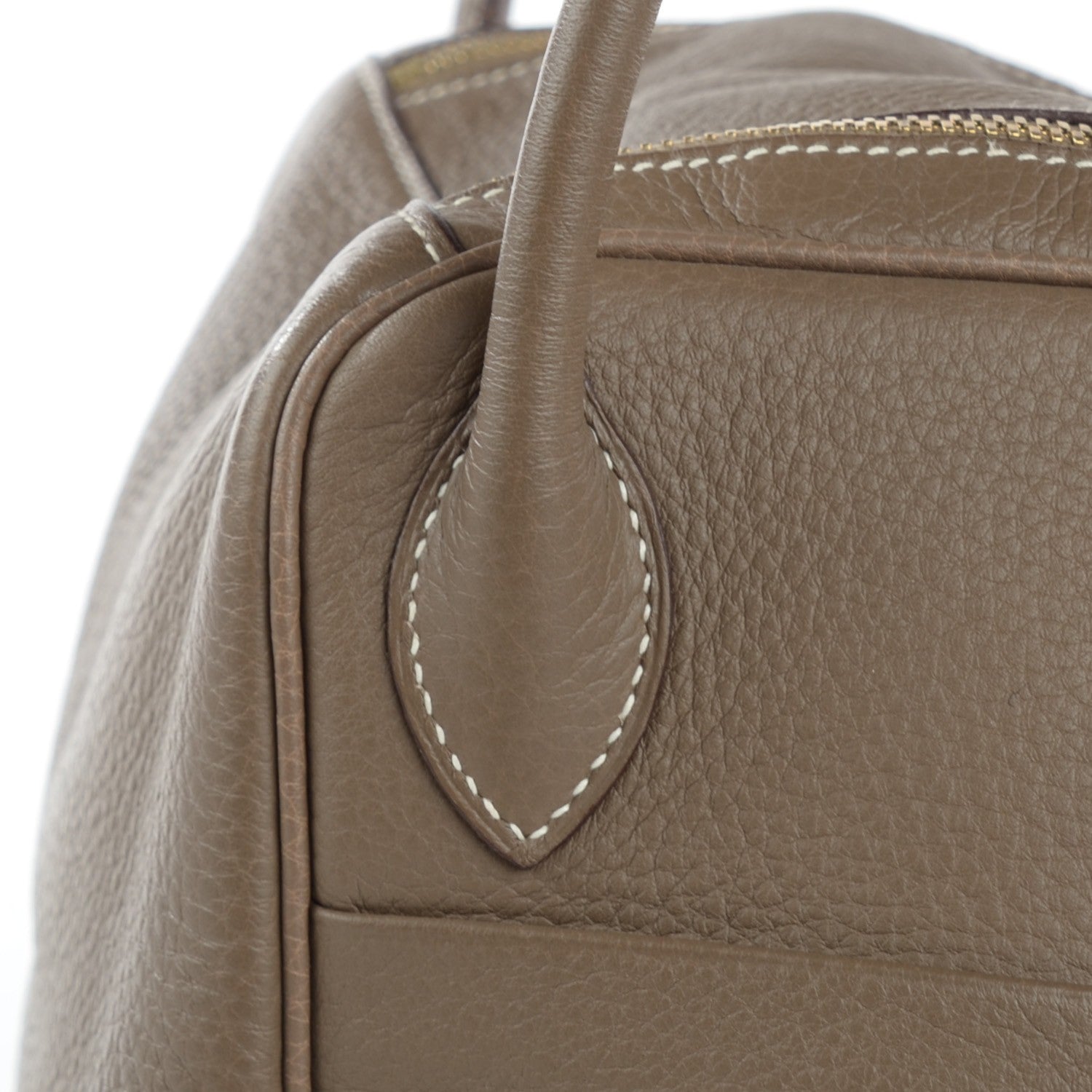 Hermes Taurillon Clemence Lindy 30 Etoupe 11 of 15