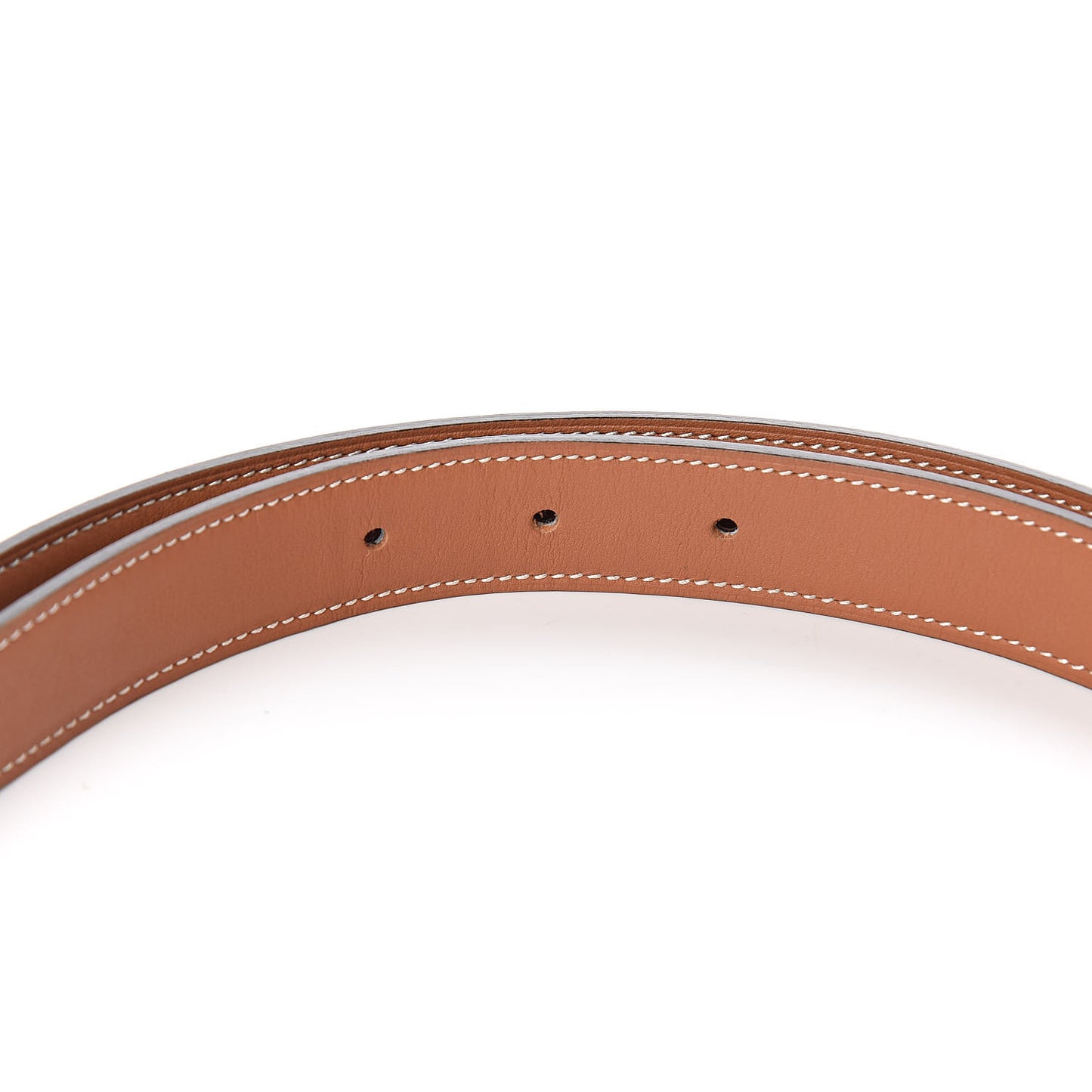 Swift Epsom 24mm Mini Constance H Belt 80 Gold Etoupe