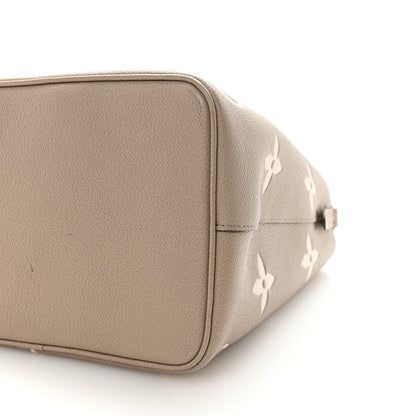 Louis Vuitton Empreinte Monogram Giant Neonoe MM Tourterelle Creme 10 of 10