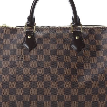 Louis Vuitton Damier Ebene Speedy Bandouliere 30 7 of 8