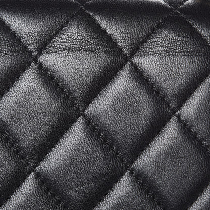 Chanel Lambskin Quilted Mini Trendy CC Chain Wallet Black 14 of 16