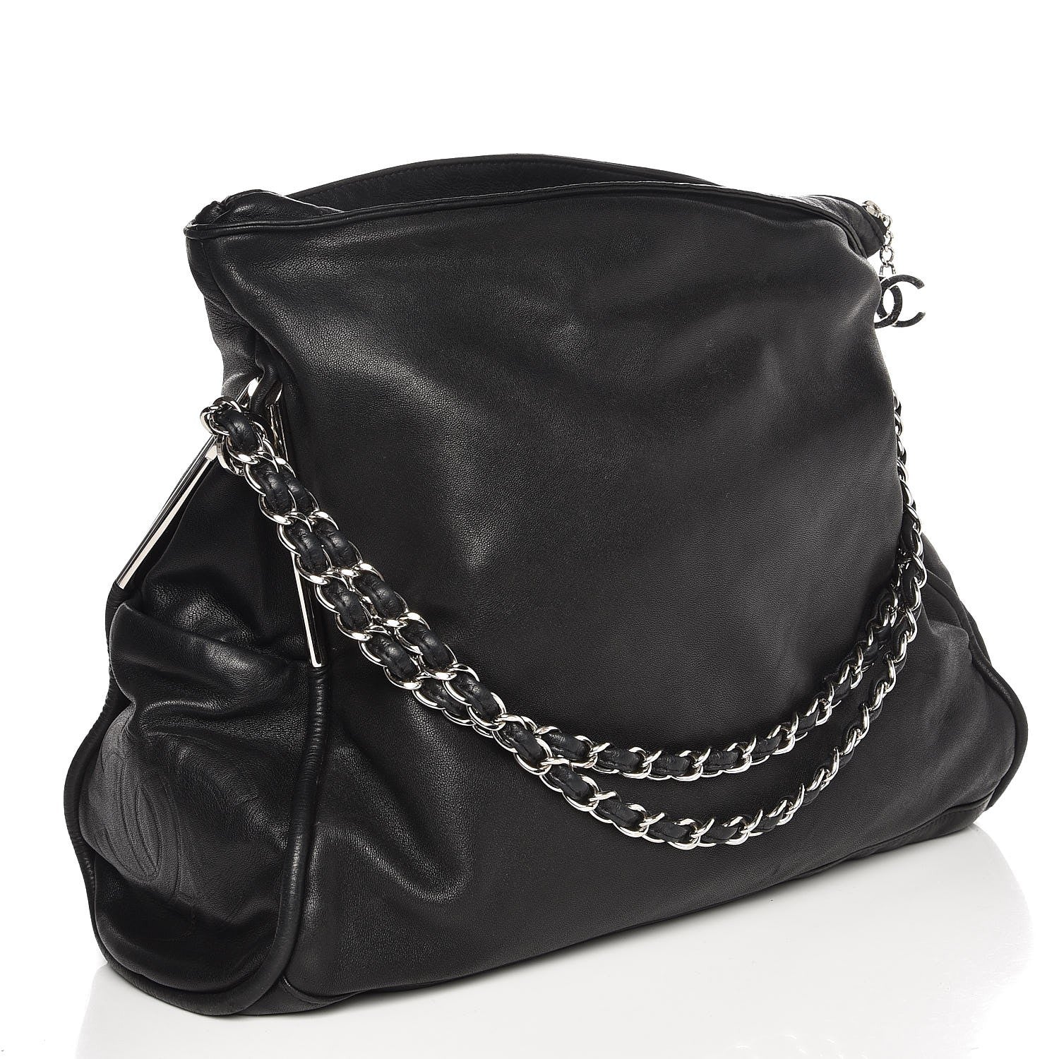 Chanel Lambskin Large Ultimate Soft Tote Black 3 of 10