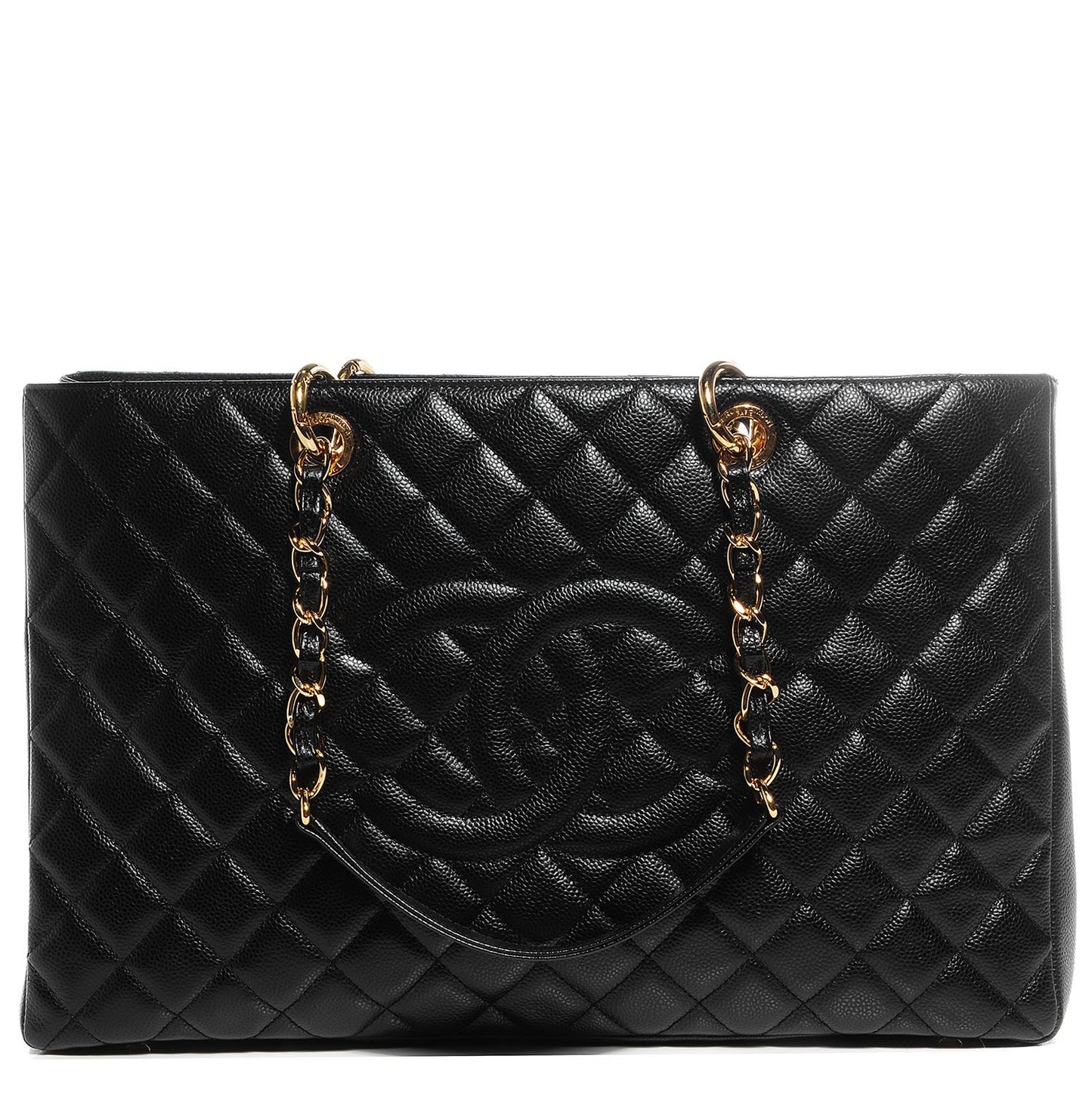 Caviar XL Grand Shopping Tote GST Black